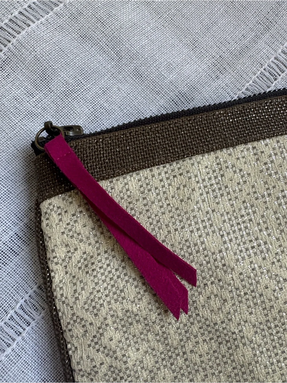 Handmade calliope wristlet